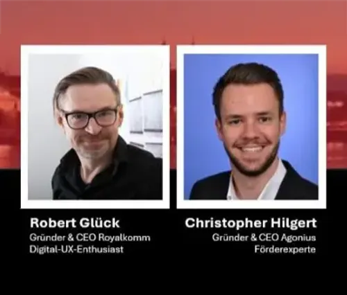 Fotos von Robert Glück (Royalkomm) und Christopher Hilgert (Agonius)