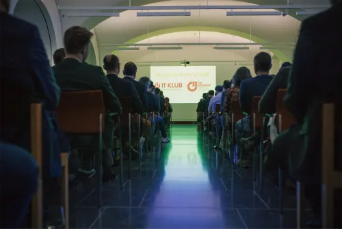 Ein Foto vom Publikum beim Neujahresempfang 