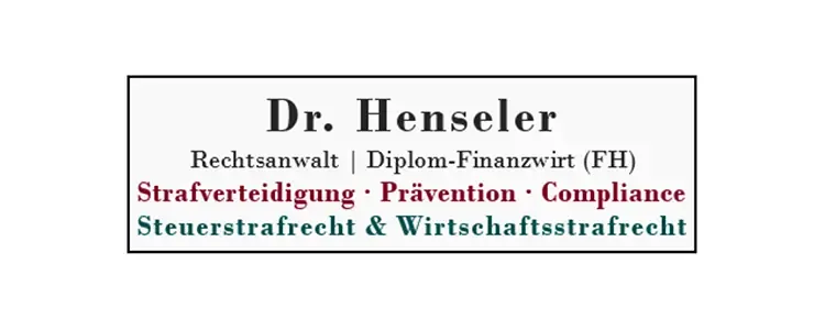 Rechtsanwalt Dr. Sven Henseler, Diplom-Finanzwirt (FH)