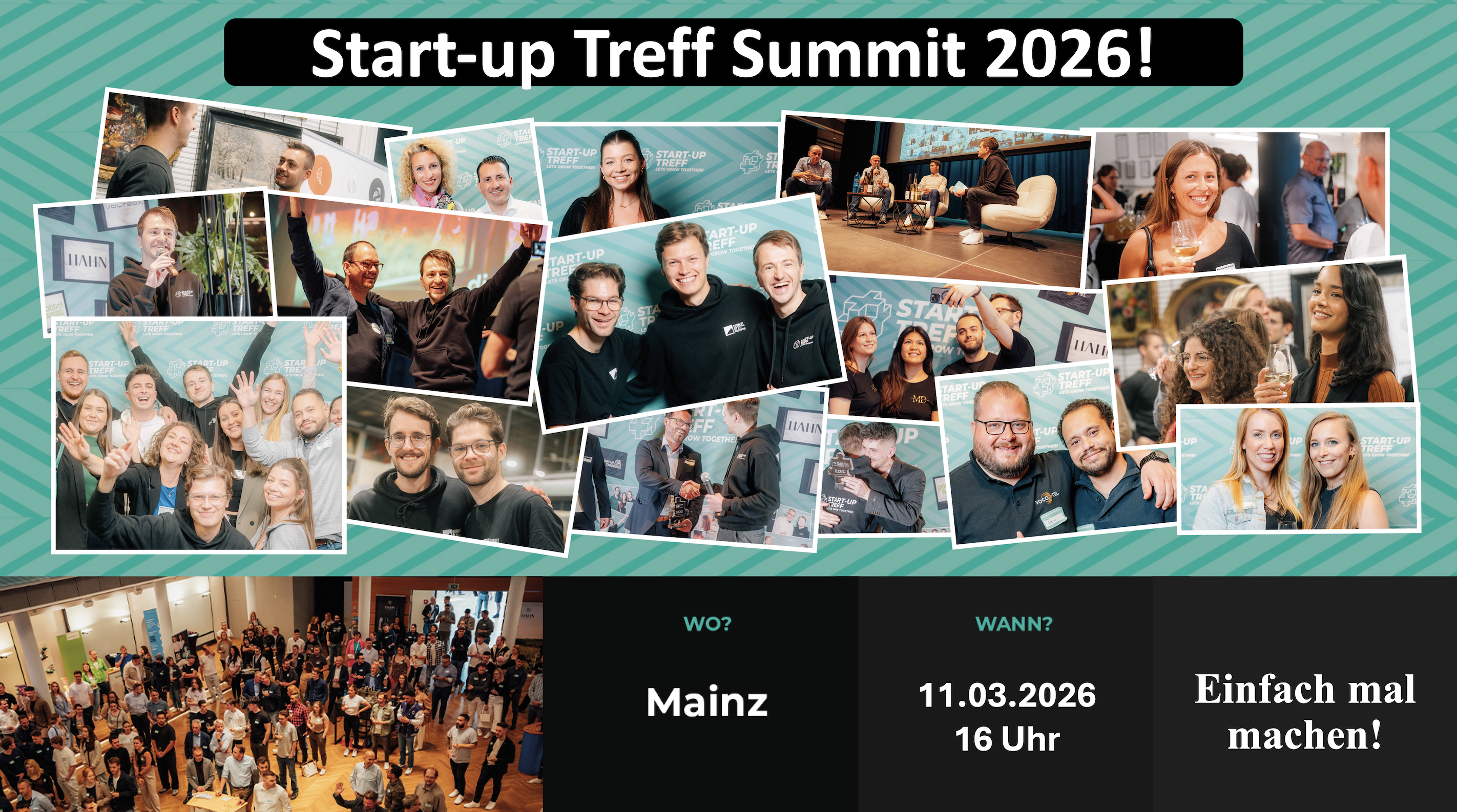 Netzwerken bei einem Business-Event