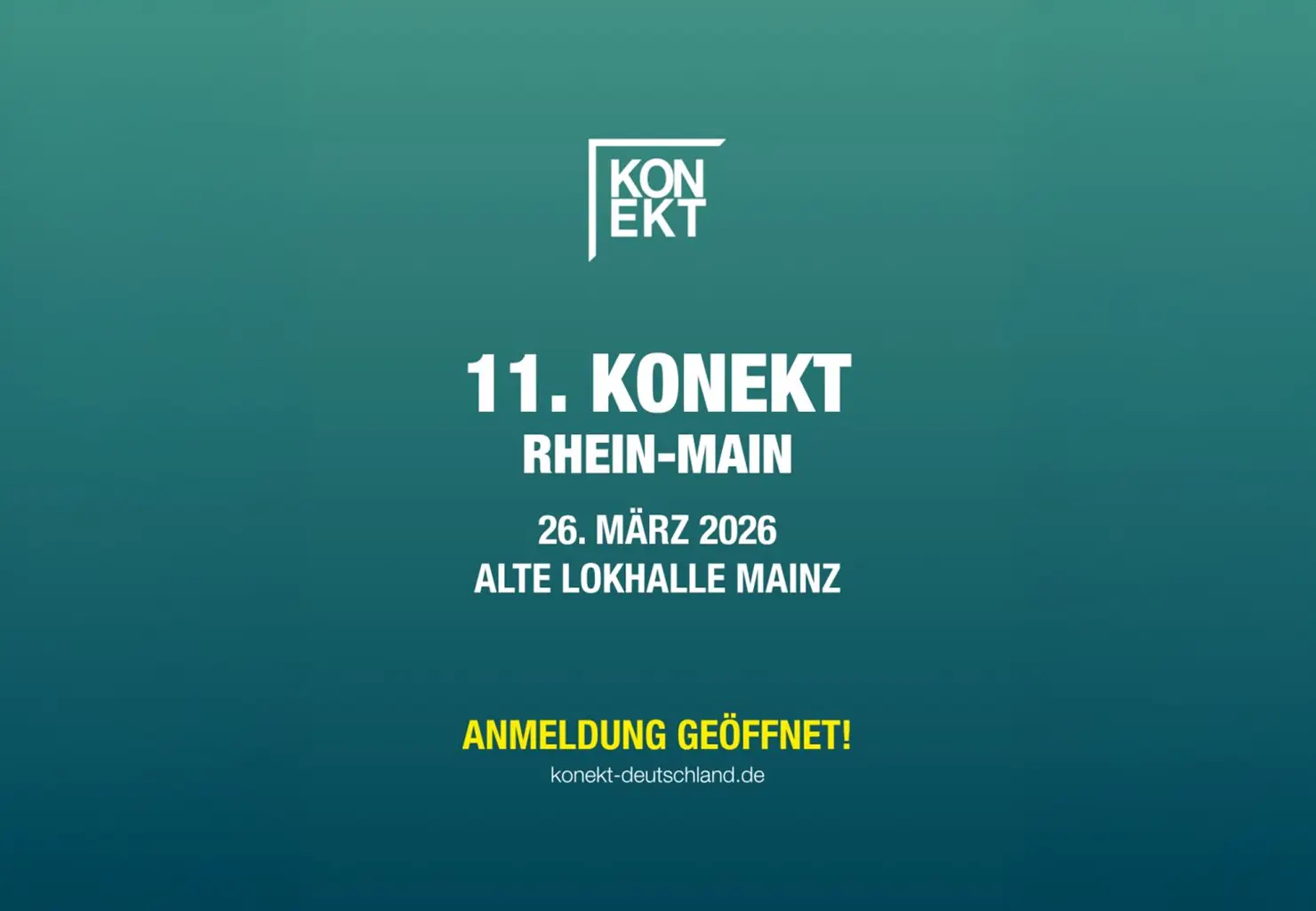 Bild der 11. KONEKT Rhein-Main