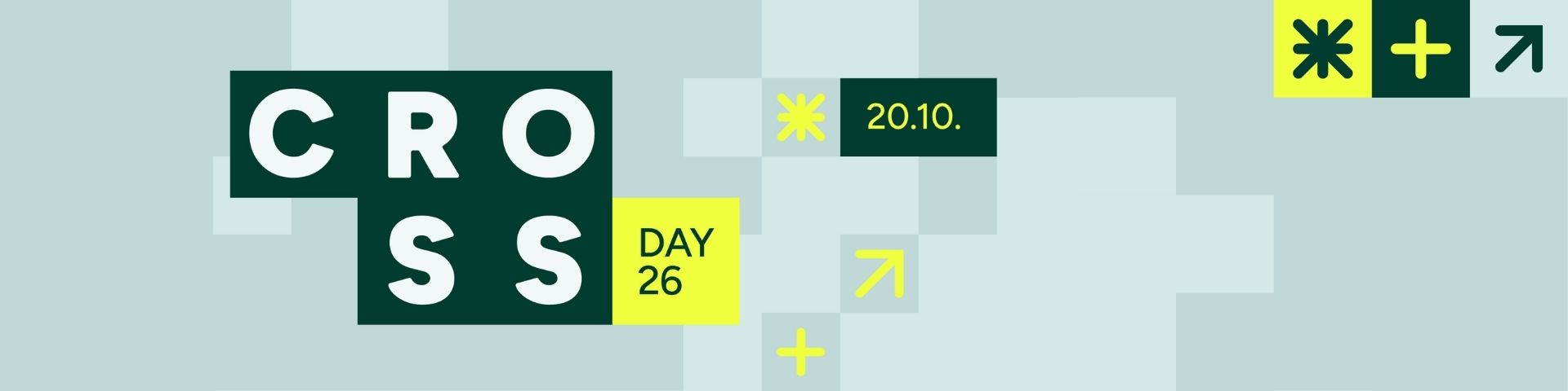 Veranstaltungsmotiv zum Cross Day 26 am 20. Oktober 2026 Veranstaltungsmotiv zum Cross Day 26 am 20. Oktober 2026