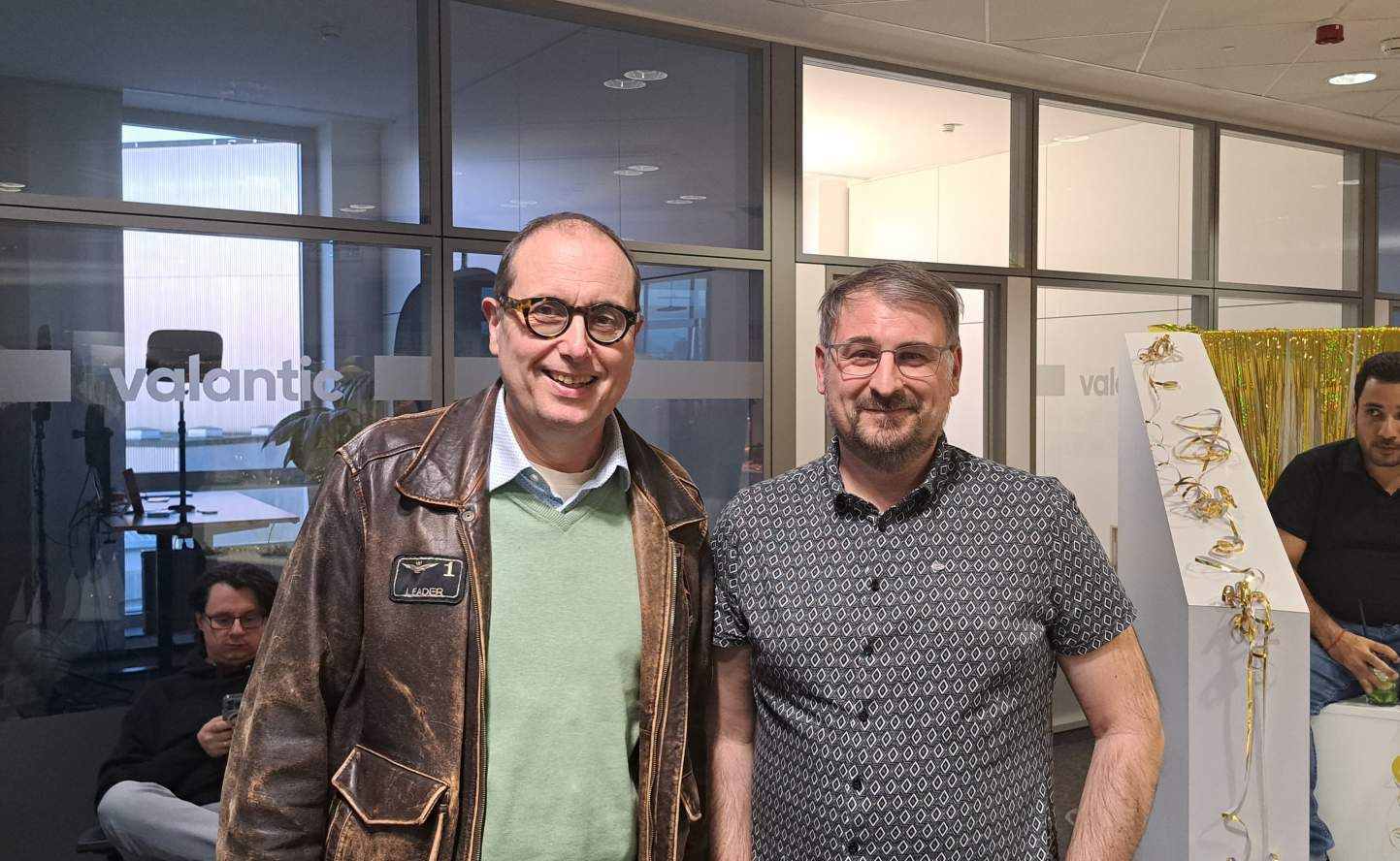 Hans-Jürgen Schwarzer und Christian Münch