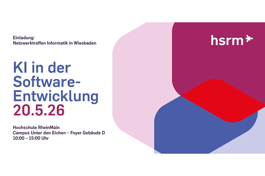 Austausch bei einem Netzwerktreffen an einer Hochschule - © Hochschule RheinMain