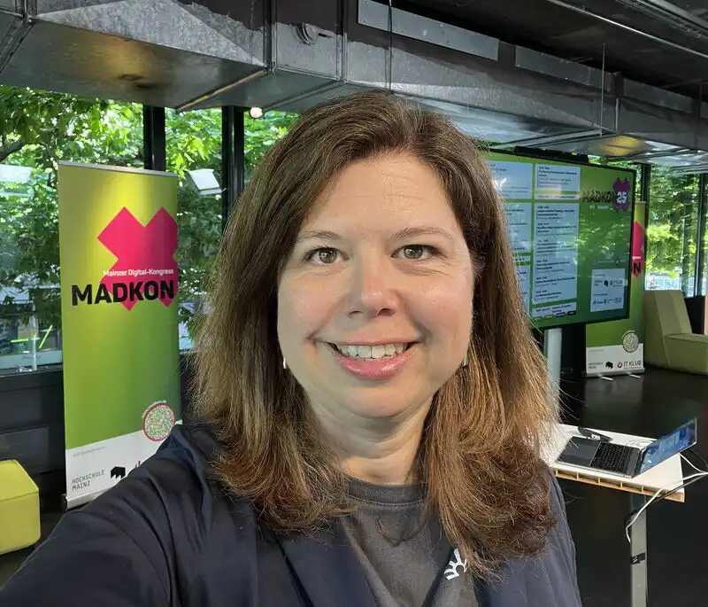 Selfie von Marianne Hoffmann auf dem MADKON
