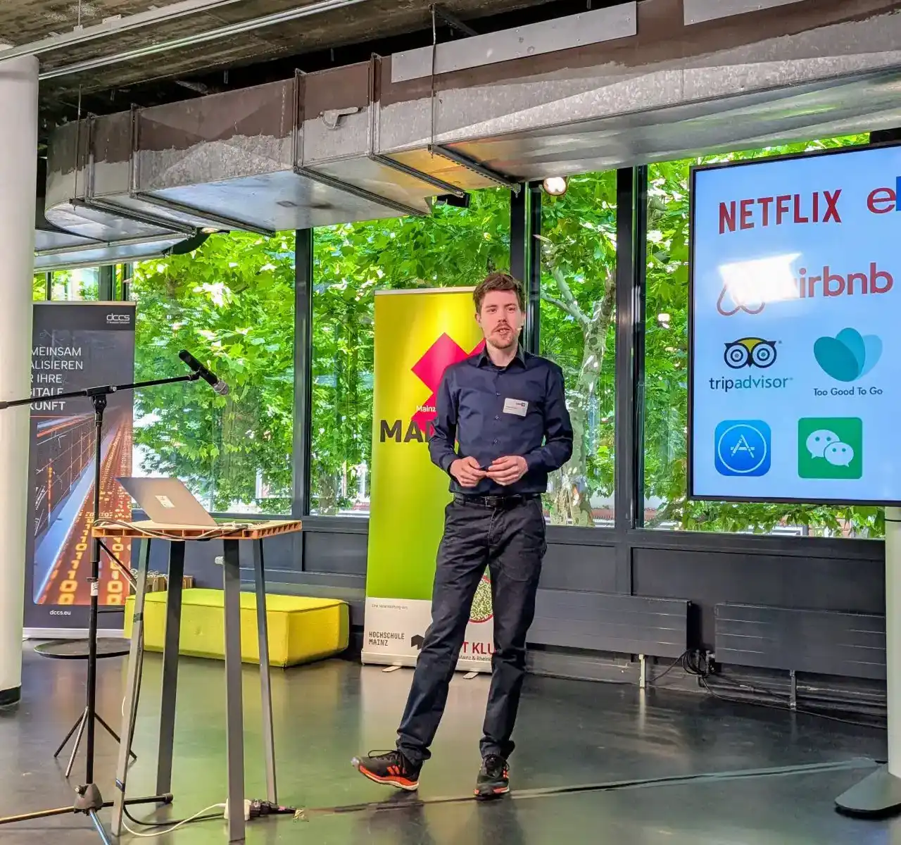 Foto des Vortrags von Matthias Koch