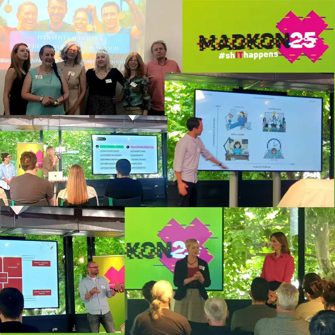 Collage mit Bildern vom MADKON