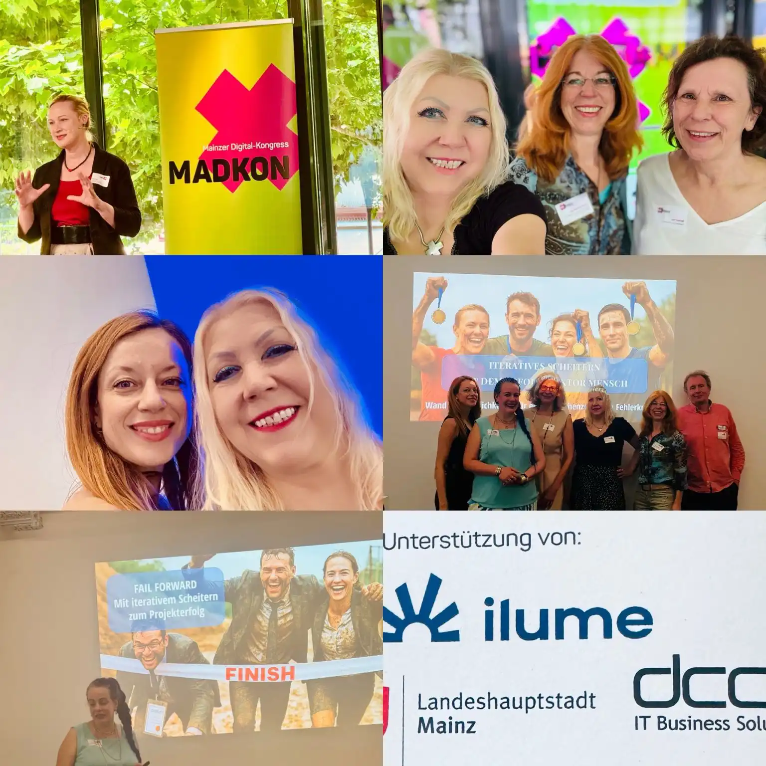 Collage mit Bildern vom MADKON